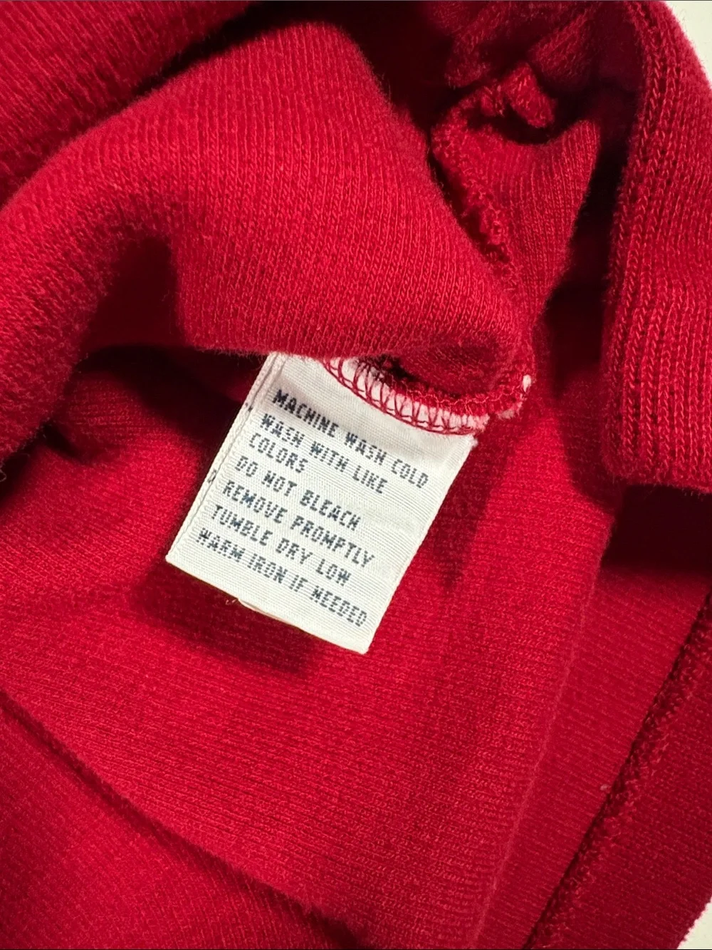 Polo by Ralph Lauren Red Half-Zip Pullover Sweater